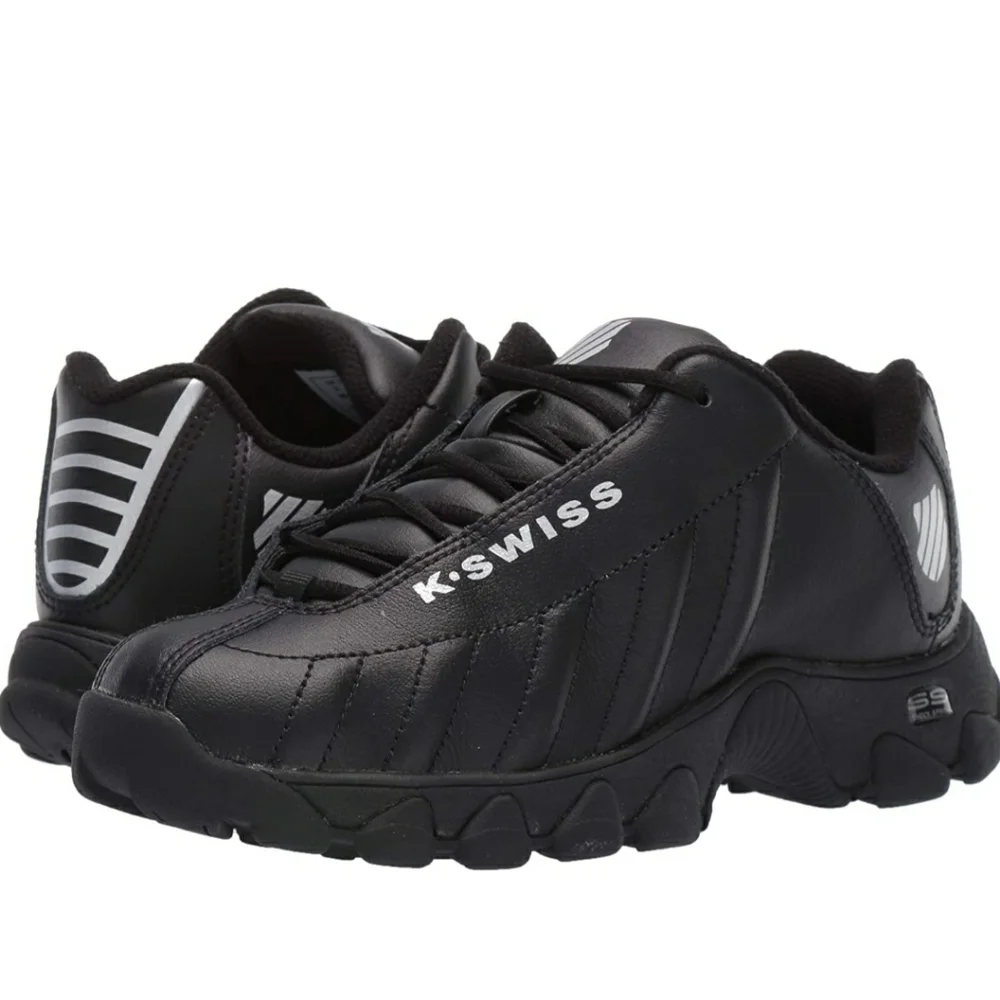 K-Swiss Kids' St329 Sneaker Varsity Low Color: Bl